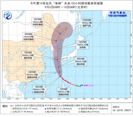 最新10号台风路径图，预测、防范与应对措施